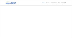 Desktop Screenshot of opendem.com