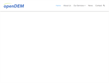 Tablet Screenshot of opendem.com